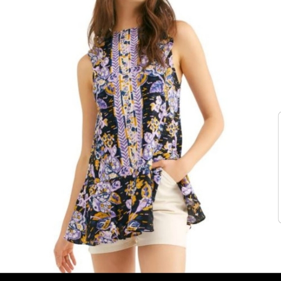 Free People NWT Summer in Tulum Tunic Top Medium - Picture 7 of 10